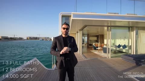 ***Touring a $4,700,000 Floating House with an UNDERWATER BEDROOM!***