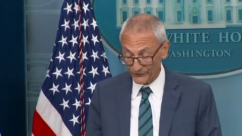 John Podesta is in the White House briefing room today 👀