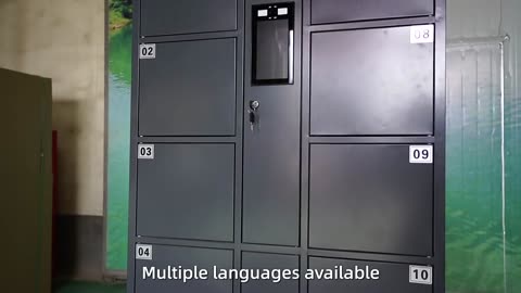 New Arrival Supermarket Metal Lockers Digital Keypad Lock Lockers 12 Doors Intelligent Locker