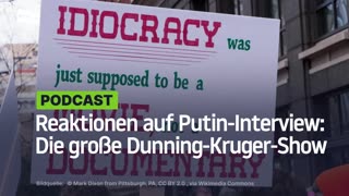 Reaktionen auf Putin-Interview: Die große Dunning-Kruger-Show