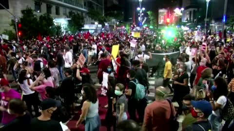 Pot-banging protests erupt after Bolsonaro address