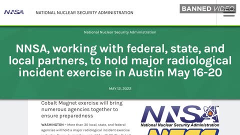 WARNING: U.S. Government Preps For Nuclear Fallout