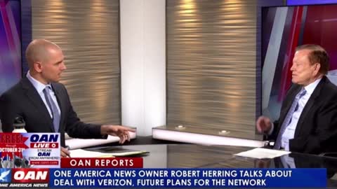 Robert Herring says they offered for Verizon to carry One America News for FREE and they still refused.