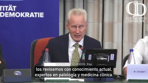 El cardiólogo Peter McCullough resume en el Parlamento europeo la letalidad de las vacunas ARNm