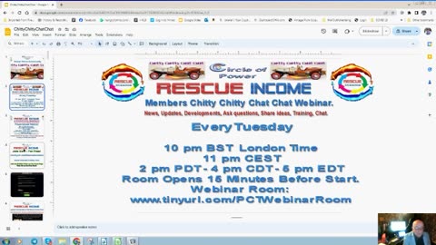 Rescue Income Chitty Chitty Chat Chat Webinar 26th June 2024