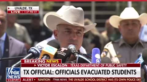 Texas Officials Give An Update On Uvalde School Shooting.