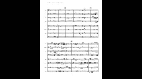J.S. Bach – Motet: “Komm, Jesu, komm”, (Double Double-Reed Choir)