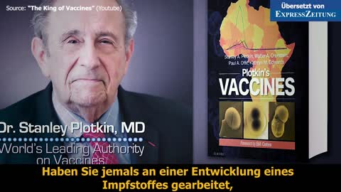 Abgetriebene Babys für Herstellung von Impfstoffen? ["Dr. Plotkin King of Vaccines" deutsch]