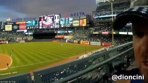 Body cam footage of operation "Trump Won" flag drop at Yankees stadium released.