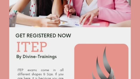 Get registered now for ITEP