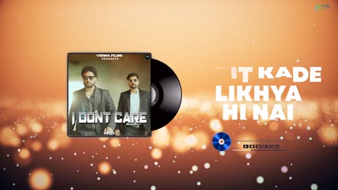 I Dont Care (Official Video) - Helix - Latest Punjabi Songs 2024 - Yara Di Toli