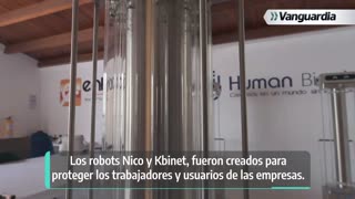 Robots Nico y Kbinet