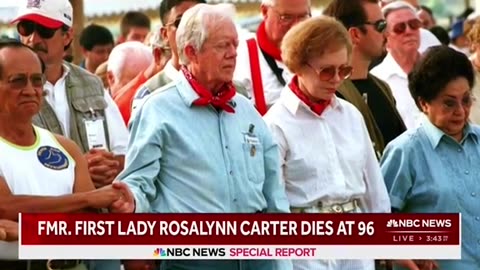 BREAKING⛔️FORMER 1ST LADY ROSALYNN CARTER DIES AT 96 YRS OLD