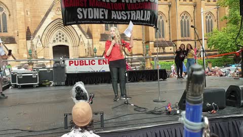 2021-11-27 - Millions March (Sydney) - Marelle Burnum Burnum