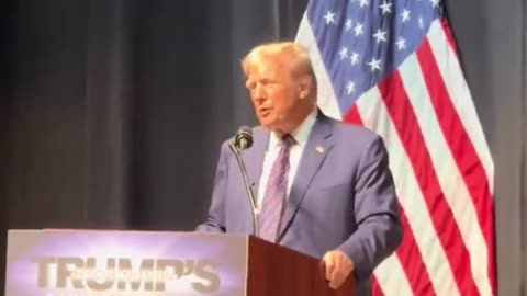 President Trump speaks publicly for first time after murder attempt.