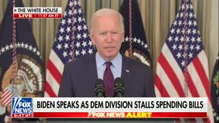 Biden: "We're able to borrow because we always pay our debt."