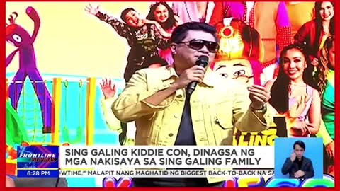 Sing Galing Kiddie Con, dinagsa ng mga nakisaya saSing Galing family이Π