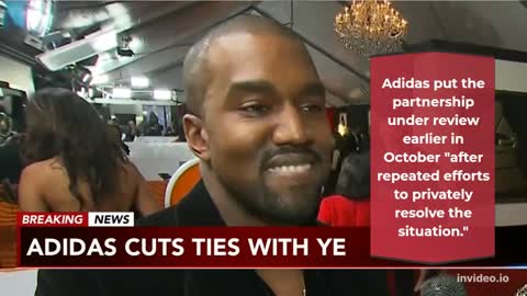 Adidas ends partnership with Kanye West over antisemitic remarks