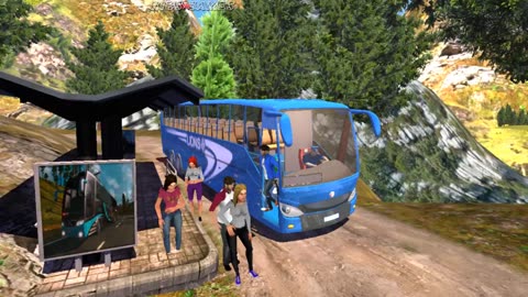 Offroad Bus Driving Simulator 2019 - Mobile Bus Drive Transporter - Android GamePlay