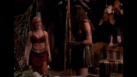 Xena- Warrior Princess and Gabrielle's Cat Fight
