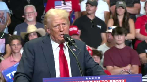 Trump, Vance hold rally in Michigan one week after assassination attempt