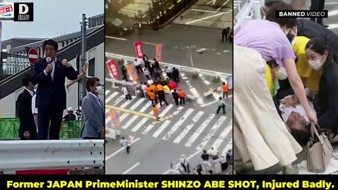 VIDEO: Former Japanese PM Shinzo Abe Assassinated During Speech