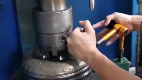Mechanical welding process repair machine