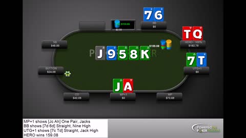 When you're playing against poker call stations. Poker Holdem