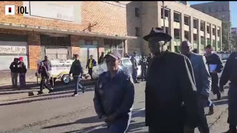 Gen Bheki Cele's police oversight visit of Belville Taxi Rank