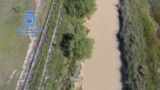 Drone Footage Shows Dramatic Spain Drug Runner Arrest