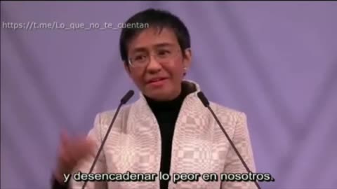 Maria Ressa premio nobel de la paz 2021