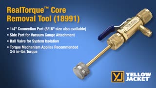 RealTorque Core Removal Tool by YELLOW JACKET