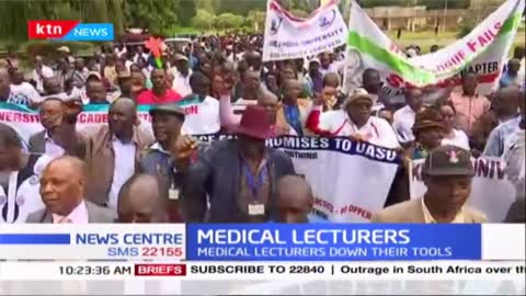 UON medical lecturers down their tools over unpaid clinical allowances from the giant institution