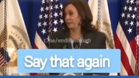 Kamala says it like it is