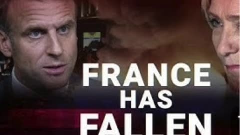 Is #france on #life support now? A fallen France? #marinelepen #emmanuelmacron #jeanlucmélenchon