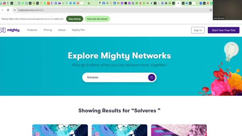 https://www.mightynetworks.com/find Solveres