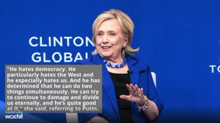 Hillary Clinton Says We Should be Talking About Russian Interference in 2024