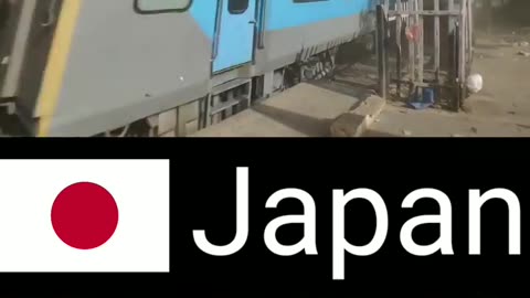 India Vs Japan Highest Speed train