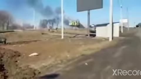 Russia Invades Ukraine Ground footage aftermath