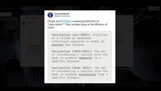 What's The Definition of "Vaccine"? -- It Depends On The Day?