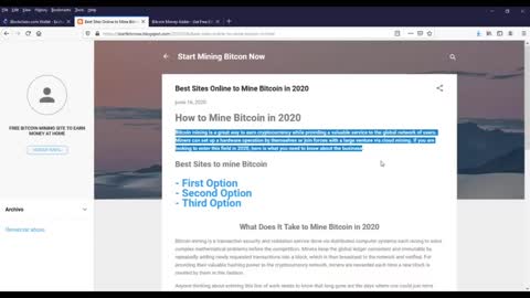 How To Earn FREE BITCOINS every 2 Minutes NO INVESTMENT Make Money Online 4