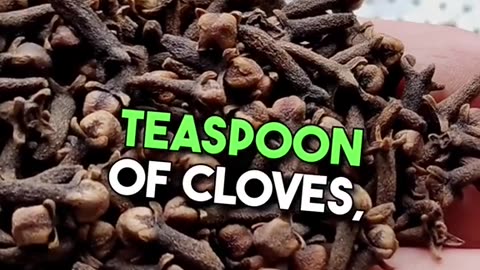 THIS SIMPLE CLOVE TEA CAN KILL BACTERIA ~EXPEL MUCUS FROM THE LUNGS AND SUPPORT THE IMMUNE SYSTEM