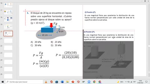 PAMER SEMESTRAL ESCOLAR 2022 | Semana 08 | Física