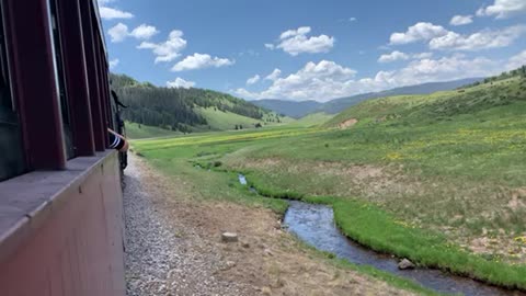 Snippet of the Cumbres & Toltec train ride out of Chama, New Mexico.
