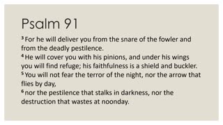 Psalm 91 Devotion