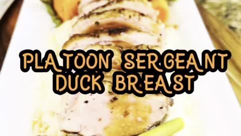 Easy duck breast recipe!