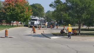 Road construction