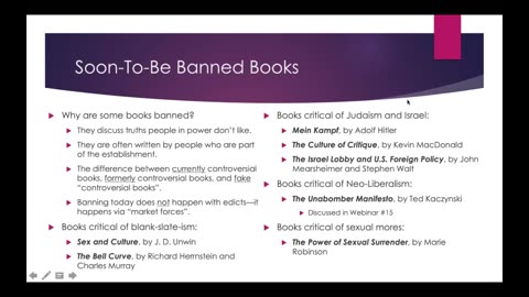 Weekly Webinar #28_ Soon-To-Be Banned Books