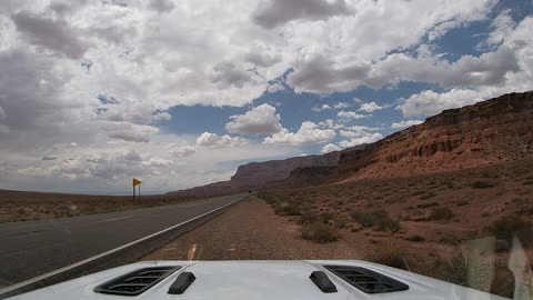 Driving to Vermilion Cliffs Arizona July 23, 2021 Part 2