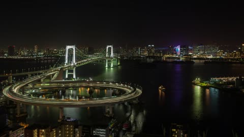 City of Tokyo at night